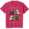 image:imageStar Wars Vader Storm Boba Ugly Christmas Sweater TShirt TShirtRed Heather