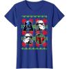 image:imageStar Wars Vader Storm Boba Ugly Christmas Sweater TShirt TShirtRoyal Blue