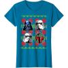 image:imageStar Wars Vader Storm Boba Ugly Christmas Sweater TShirt TShirtSapphire Blue