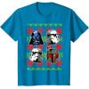 image:imageStar Wars Vader Storm Boba Ugly Christmas Sweater TShirt TShirtSapphire Blue