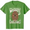 image:imageStar Wars Wookiee Little Christmas Sketched Graphic TShirt TShirtGrass Green