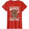 image:imageStar Wars Wookiee Little Christmas Sketched Graphic TShirt TShirtRed
