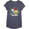 image:imageStar Wars Yoda Santa Believe You Must Christmas Reef TShirt TShirtHeather Blue