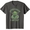 image:imageStar Wars Yoda St Patricks Day Leprechaun I Am Not TShirtAsphalt Grey