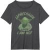 image:imageStar Wars Yoda St Patricks Day Leprechaun I Am Not TShirtDark Heather Grey