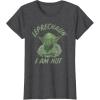 image:imageStar Wars Yoda St Patricks Day Leprechaun I Am Not TShirtDark Heather Grey