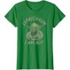 image:imageStar Wars Yoda St Patricks Day Leprechaun I Am Not TShirtKelly Green