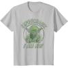 image:imageStar Wars Yoda St Patricks Day Leprechaun I Am Not TShirtSilver Grey
