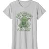 image:imageStar Wars Yoda St Patricks Day Leprechaun I Am Not TShirtSilver Grey