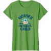 image:imageThe Mandalorian  Grogu  Mother of a Curious Child TShirtGrass Green