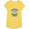 image:imageThe Mandalorian  Grogu  Mother of a Curious Child TShirtLemon Yellow