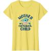 image:imageThe Mandalorian  Grogu  Mother of a Curious Child TShirtLemon Yellow
