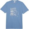 image:imageStar Wars Christmas ATAT ATST Dashing Through Snow Comfort Colors Adult Heavyweight TshirtDeep Blue