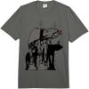 image:imageStar Wars Christmas ATAT Reindeer Comfort Colors Adult Heavyweight TshirtDark Grey