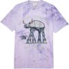 image:imageStar Wars Christmas ATAT Walker Dashing Through The Snow Comfort Colors Adult Heavyweight TshirtPurple Tie Dye
