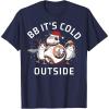 image:imageStar Wars Christmas BB Its Cold Outside TShirtNavy Blue