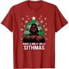 image:imageStar Wars Christmas Darth Vader Have A Holly Jolly Sithmas TShirtCranberry Red