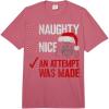 image:imageStar Wars Christmas Darth Vader Naughty Or Nice Checklist Comfort Colors Adult Heavyweight TshirtRaspberry Red