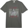 image:imageStar Wars Christmas I Love Yule Princess Leia Ugly Sweater Comfort Colors Adult Heavyweight TshirtDark Grey