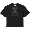 image:imageStar Wars Christmas Millenium Falcon I Know Ugly Sweater Comfort Colors Crop TopBlack
