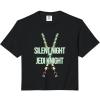 image:imageStar Wars Christmas Silent Night Jedi Knight Lightsabers Comfort Colors Crop TopBlack
