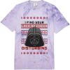 image:imageStar Wars Christmas Ugly Sweater Darth Vader Lack Of Cheer Comfort Colors Adult Heavyweight TshirtPurple Tie Dye