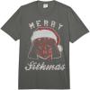 image:imageStar Wars Christmas Vader Merry Sithmas Candy Cane Script Comfort Colors Adult Heavyweight TshirtDark Grey