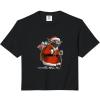 image:imageStar Wars Christmas Yoda Santa Sack Of Presents Vintage Comfort Colors Crop TopBlack