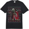 image:imageStar Wars Christmas Yoda Santa Ugly Sweater Comfort Colors Adult Heavyweight TshirtBlack