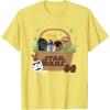 image:imageStar Wars Classic Characters Easter Eggs Basket Funny Spring TShirtLemon Yellow
