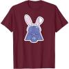image:imageStar Wars Darth Vader Sticker Style Rabbit Ears Easter Bunny TShirtBurgundy