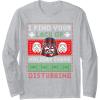 image:imageStar Wars Darth Vader Ugly Christmas Sweater Long Sleeve TShirtHeather Grey