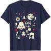 image:imageStar Wars Galactic Empire Ornaments Holiday TShirtNavy Blue