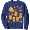 image:imageStar Wars Gingerbread Cookies Galactic Empire Holiday SweatshirtNavy Blue