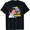 image:imageStar Wars Princess Leia I Am Your Mother Pop Color TShirtBlack