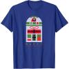 image:imageStar Wars R2D2 Nordic Print Happy Holidays Christmas TShirtRoyal Blue