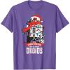 image:imageStar Wars R2D2 Seasons Greetings Droids Holiday TShirtPurple Heather