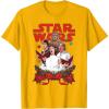 image:imageStar Wars Rebel Choir Funny Holiday TShirtGolden Yellow