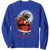 image:imageStar Wars Santa Yoda Merry You Will Be SweatshirtRoyal Blue