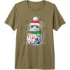 image:imageStar Wars Stormtrooper Up to Snow Good Funny Holiday Premium Triblend TShirtOlive Green