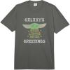 image:imageStar Wars The Mandalorian Christmas Galaxys Greetings Comfort Colors Adult Heavyweight TshirtDark Grey