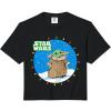 image:imageStar Wars The Mandalorian Christmas The Child Lights Comfort Colors Crop TopBlack