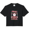 image:imageStar Wars The Mandalorian Christmas Ugly Sweater Merry Force Comfort Colors Crop TopBlack