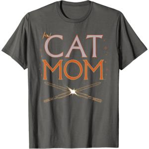 image:imageStar Wars Cat Mom Pet Parent Lightsabers TShirtAsphalt Grey