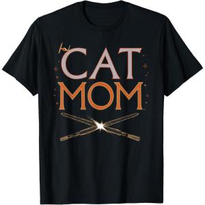 image:imageStar Wars Cat Mom Pet Parent Lightsabers TShirtBlack