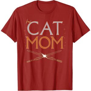 image:imageStar Wars Cat Mom Pet Parent Lightsabers TShirtCranberry Red