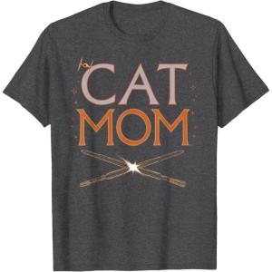 image:imageStar Wars Cat Mom Pet Parent Lightsabers TShirtDark Heather Grey
