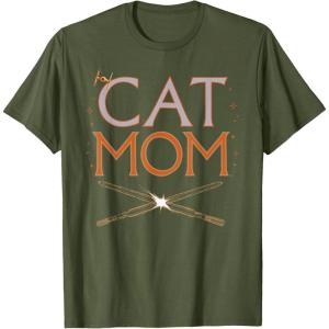 image:imageStar Wars Cat Mom Pet Parent Lightsabers TShirtOlive Green