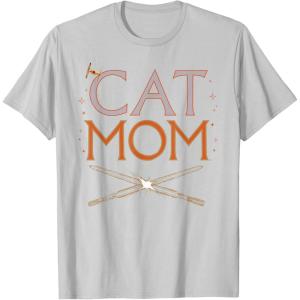 image:imageStar Wars Cat Mom Pet Parent Lightsabers TShirtSilver Grey