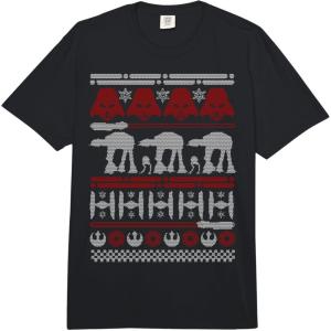 image:imageStar Wars Christmas Battle Of Hoth Ugly Sweater Vintage Comfort Colors Adult Heavyweight TshirtBlack